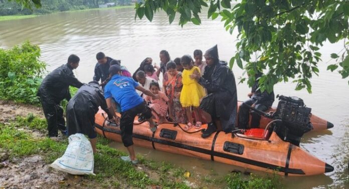 असम में बाढ़ की स्थिति गंभीर; 21 जिलों में 6 लाख से अधिक लोग हुए प्रभावित