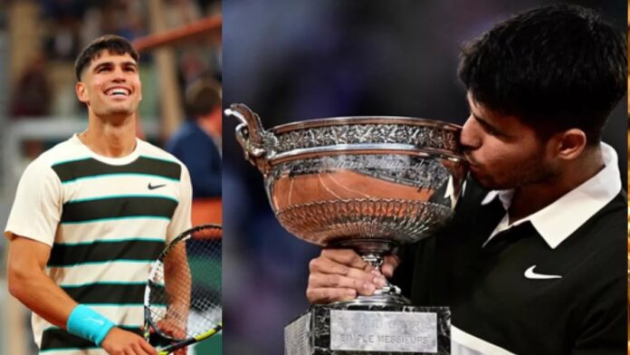 French Open 2025: लगातार दूसरी बार चैंपियन बने कार्लोस अल्कारेज, रोमांचक मुकाबले में वर्ल्ड नंबर-1 जैनिक सिनर को हराया