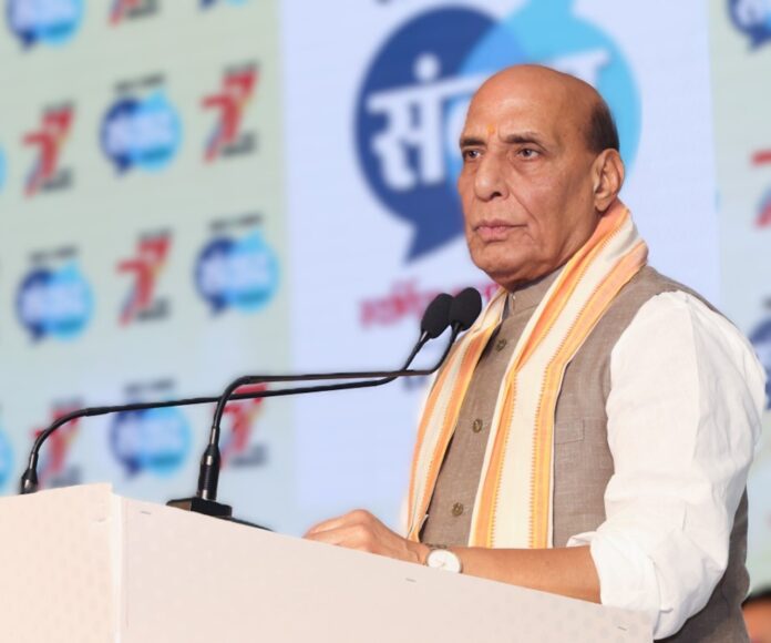 सरकार ने वर्ष 2029 तक 3 लाख करोड़ रुपये के रक्षा उत्पादन का लक्ष्य रखा है : रक्षा मंत्री राजनाथ सिंह