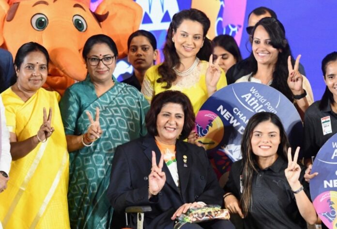 दिल्ली की सीएम रेखा गुप्ता ने राष्ट्रीय राजधानी में नई दिल्ली 2025 विश्व पैरा एथलेटिक्स चैंपियनशिप के लिए शुभंकर का किया अनावरण