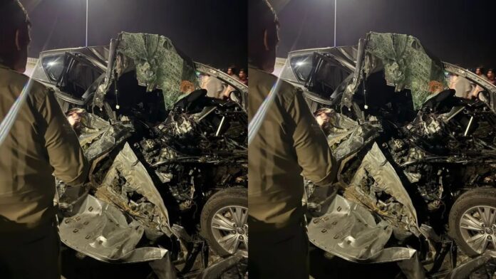 रामपुर : ट्रैक्टर ट्रॉली से भीषण भिड़ंत में इनोवा के परखच्चे उड़े, दो की मौत की खबर