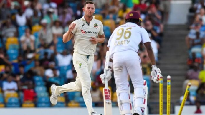 AUS vs WI टेस्ट सीरीज : ऑस्ट्रेलिया ने पहले टेस्ट मैच में वेस्टइंडीज को 159 रन से हराया