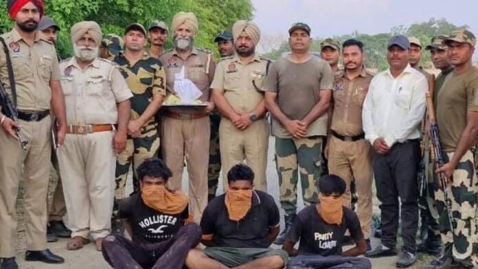 पाकिस्तान से ड्रोन के जरिये हेरोइन मंगवाने वाले तीन तस्कर गिरफ्तार, बीएसएफ ने चलाया था सर्च ऑपरेशन