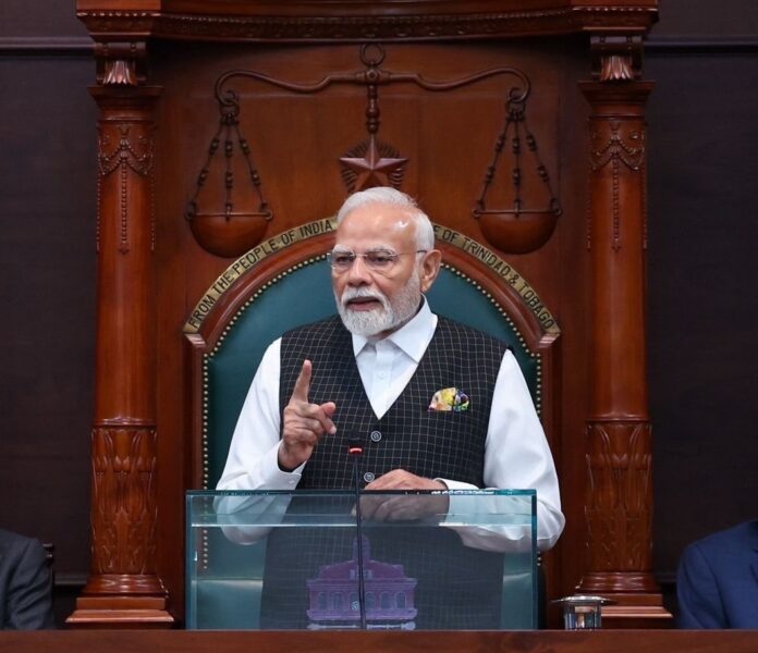 पीएम मोदी ने त्रिनिदाद और टोबैगो की संसद के संयुक्त सत्र को किया संबोधित