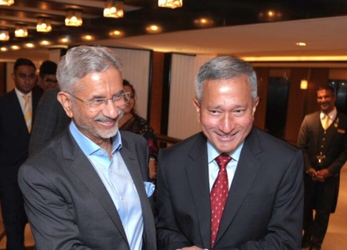 EAM S Jaishankar in Singapore meets his counterpart Vivian Balakrishnan