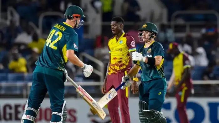 WI vs AUS टी-20 सीरीज : ऑस्ट्रेलिया ने दूसरे टी-20 मैच में वेस्टइंडीज को 8 विकेट से हराया