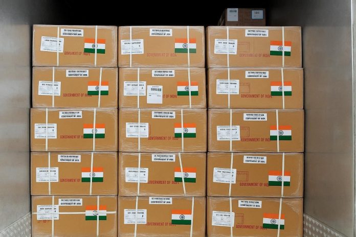India Sends Humanitarian Assistance to Syria