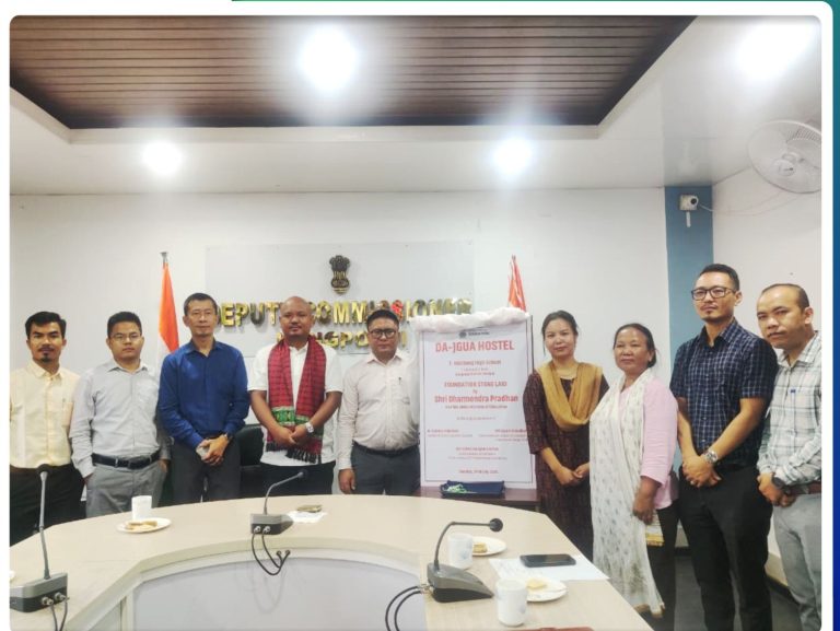 Manipur: Foundation stone laid for construction of hostels in different schools