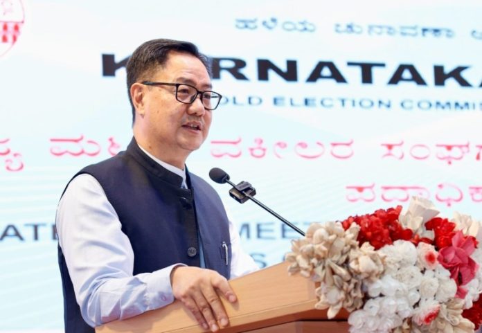 संसद में हंगामा करने वाले सदस्यों को अंततः स्वयं ही नुकसान उठाना पड़ता है : केंद्रीय मंत्री किरेन रिजिजू