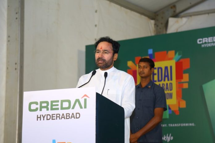 केंद्रीय मंत्री जी किशन रेड्डी ने की अपील, निर्माण क्षेत्र में केवल स्वदेशी सामग्री का उपयोग करें निर्माण कंपनियां
