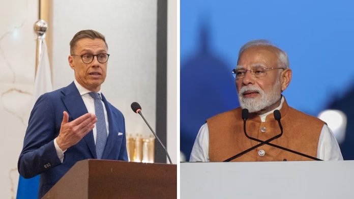 पीएम मोदी ने फिनलैंड के राष्ट्रपति अलेक्जेंडर स्टब से टेलीफोन पर बातचीत की