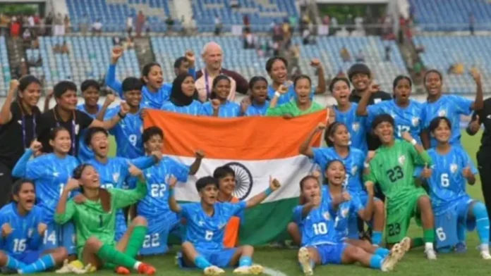 AFC Asian Cup : 19 साल बाद अंडर-20 महिला एशिया कप में पहुंचा भारत, म्यांमार को 1-0 से हराया