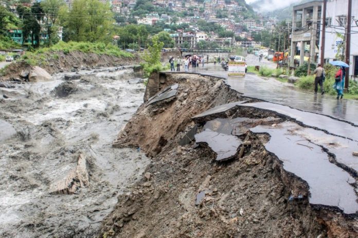 Floods, Landslides Disrupt Normal Life in Himachal Pradesh