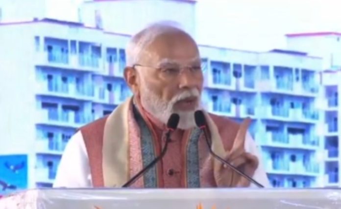 पीएम मोदी ने नई दिल्ली में सांसदों के लिए 184 नवनिर्मित टाइप-VII बहुमंजिला फ्लैटों का किया उद्घाटन