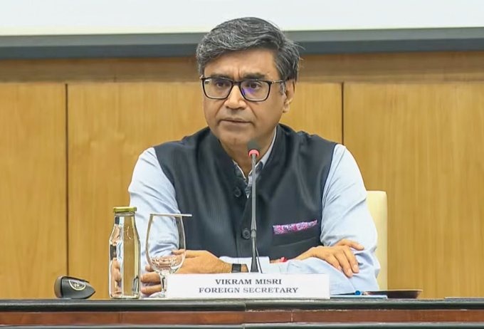 विदेश सचिव विक्रम मिस्री आज से दो दिन की नेपाल यात्रा पर विदेश सचिव विक्रम मिस्री आज से दो दिन की नेपाल यात्रा पर
