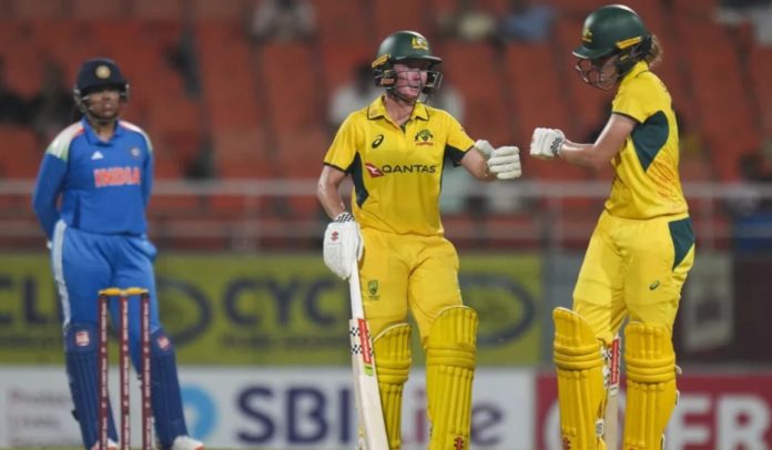 IND-W vs AUS-W वनडे सीरीज : ऑस्ट्रेलिया ने पहले वनडे मैच में भारत को 8 विकेट से हराया
