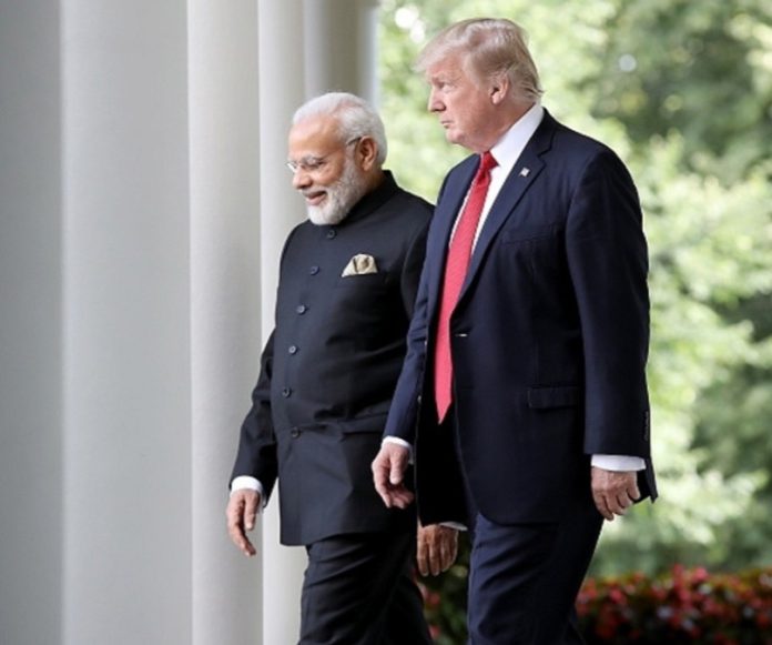 अमेरिकी राष्ट्रपति डोनाल्ड ट्रंप ने पीएम मोदी के 75 वे जन्मदिन पर बधाई दी अमेरिकी राष्ट्रपति डोनाल्ड ट्रंप ने पीएम मोदी के 75 वे जन्मदिन पर बधाई दी