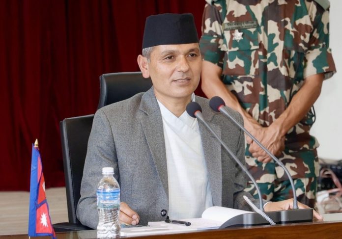 नेपाल में अगला चुनाव स्वतंत्र और निष्पक्ष होगा : नेपाल के गृह मंत्री ओम प्रकाश आर्यल