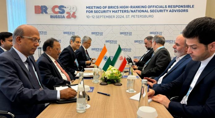 NSA Ajit Doval, Iranian Counterpart Discuss Chabahar, Regional Cooperation
