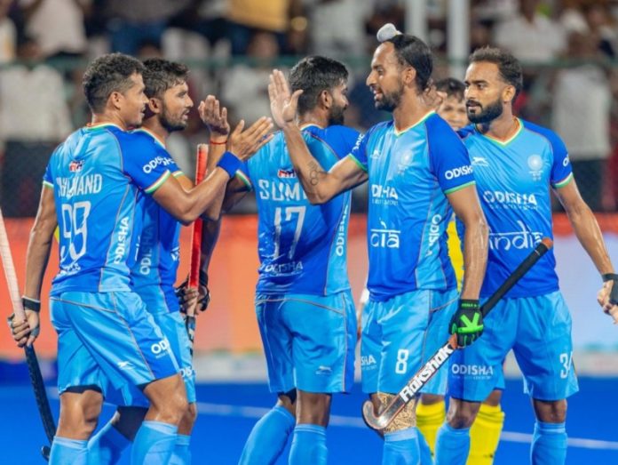 बिहार के राजगीर में पुरुष एशिया कप हॉकी टूर्नामेंट के सुपर फोर चरण के मैच में आज भारत का सामना चीन से