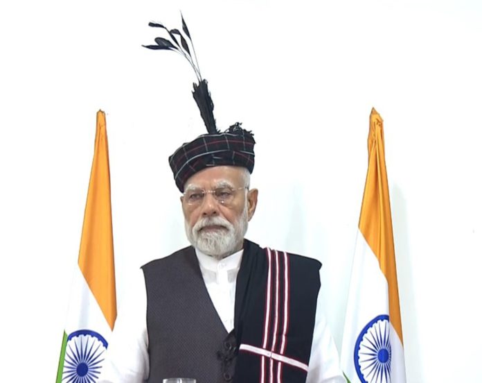पीएम मोदी ने 8,070 करोड़ रुपये की बैराबी-सैरांग रेल लाइन का किया उद्घाटन, मिजोरम को मिला पहला रेल संपर्क