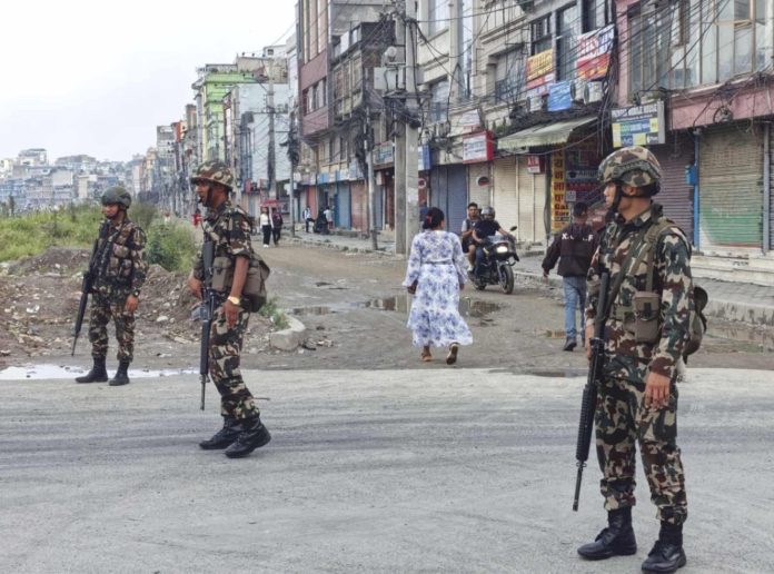 Nepali Army Takes Control of Kathmandu Valley