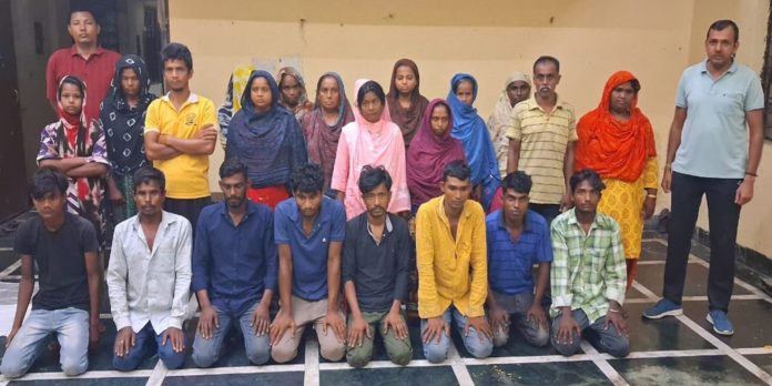 दिल्ली : पुलिस ने 25 अवैध बांग्लादेशी प्रवासियों को पकड़ा