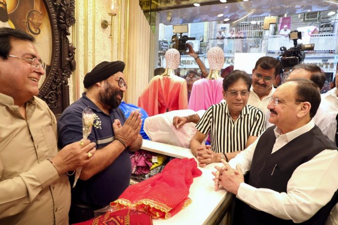 Traders to promote Swadeshi products to strengthen self-reliant India : Union Minister JP Nadda