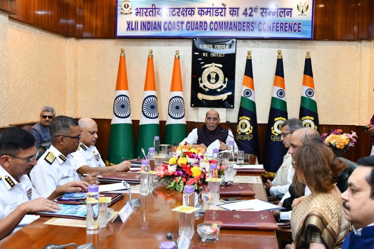 Defence Minister lauds crucial role of Coast Guards in addressing maritime security threats and managing disasters