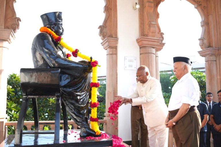 राष्ट्रीय स्वयंसेवक संघ का शताब्दी वर्ष और विजयदशमी समारोह नागपुर में आयोजित