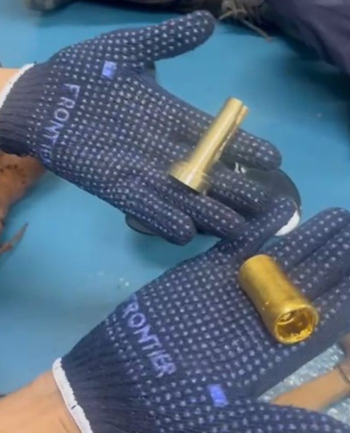 दिल्ली सीमा शुल्क विभाग ने आईजीआई हवाई अड्डे पर 1.2 किलोग्राम सोना जब्त किया