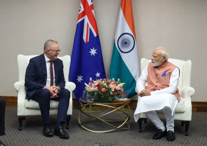 PM Modi meets Australian counterpart Albanese on sidelines of G20 Summit