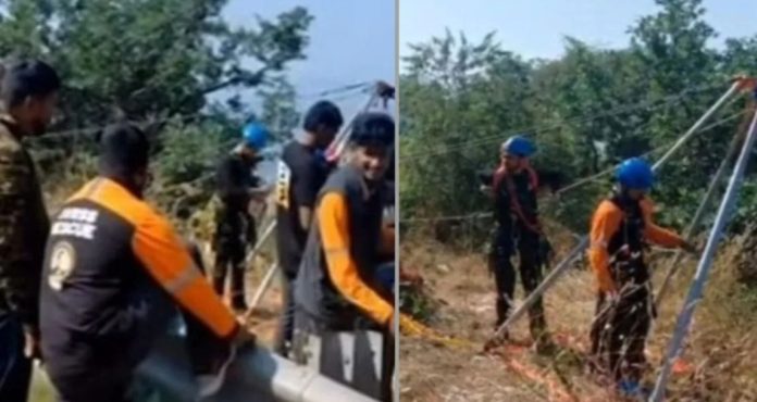 महाराष्ट्र के रायगढ़ में 400 फीट गहरी खाई में गिरी एसयूवी, 6 लोगों की मौत की खबर महाराष्ट्र के रायगढ़ में 400 फीट गहरी खाई में गिरी एसयूवी, 6 लोगों की मौत की खबर