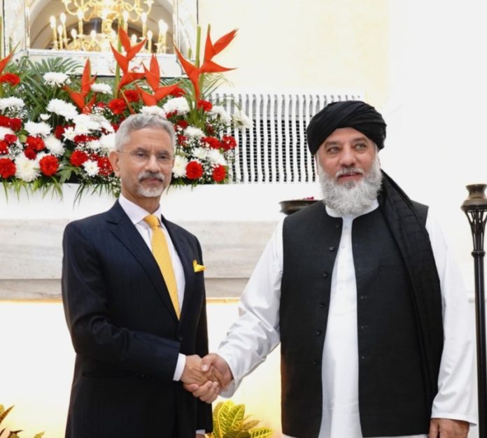 EAM Dr Jaishankar Meets Afghan Commerce Minister Alhaj Nooruddin Azizi in New Delhi