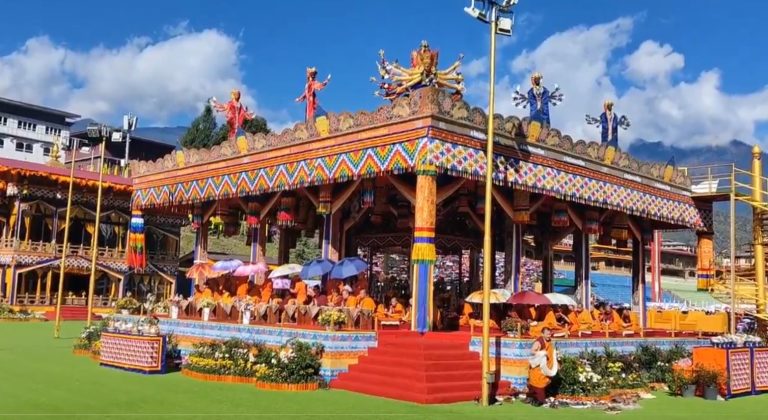 राष्ट्रीय संग्रहालय में स्थापित भगवान बुद्ध के पवित्र अवशेषों को सार्वजनिक प्रदर्शनी के लिए आज ले जाया जाएगा भूटान