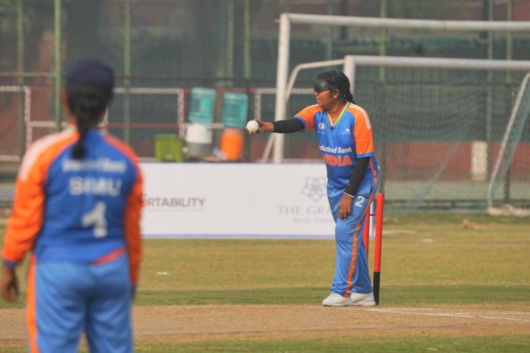 दृष्टिबाधित महिलाओं के लिए पहला ट्वेंटी-ट्वेंटी क्रिकेट विश्व कप नई दिल्ली शुरू