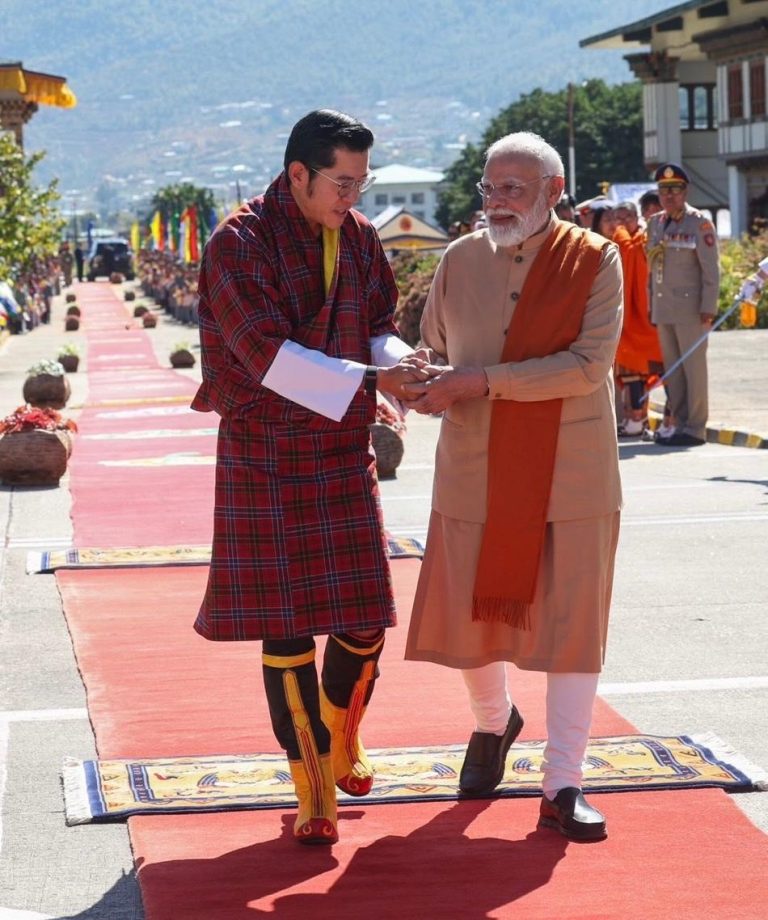 My visit to Bhutan has taken place when the people of this nation are marking various landmark programmes- PM Modi