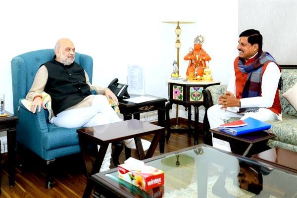 केंद्रीय गृह मंत्री अमित शाह से सीएम डॉ. मोहन यादव ने की मुलाकात केंद्रीय गृह मंत्री अमित शाह से सीएम डॉ. मोहन यादव ने की मुलाकात