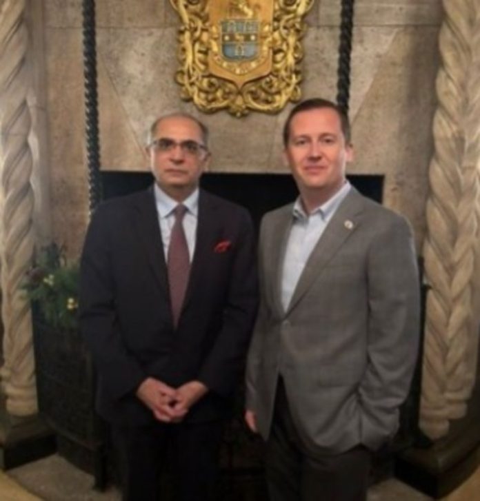 अमेरिका में भारत के राजदूत विनय मोहन क्वात्रा ने अमेरिकी राजदूत सर्जियो गोर से मुलाकात की