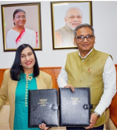 डाक विभाग और बीएसई ने भारत भर में म्यूचुअल फंड की पहुंच बढ़ाने के लिए ऐतिहासिक समझौता ज्ञापन पर किए हस्ताक्षर डाक विभाग और बीएसई ने भारत भर में म्यूचुअल फंड की पहुंच बढ़ाने के लिए ऐतिहासिक समझौता ज्ञापन पर किए हस्ताक्षर