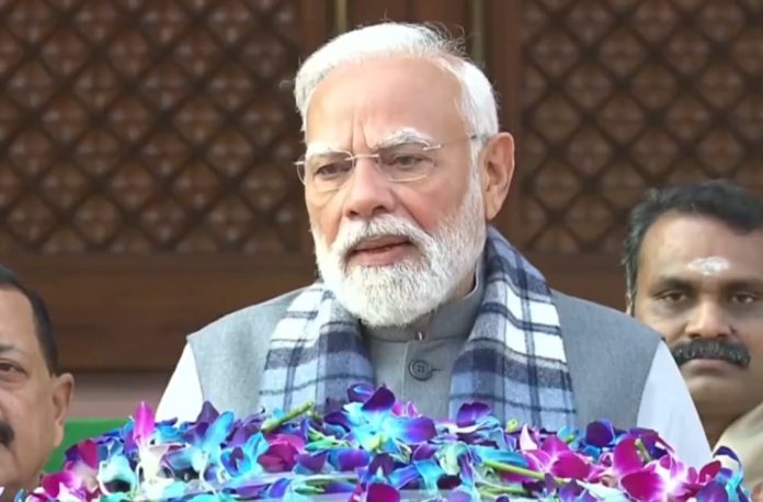 पीएम मोदी ने संसद के शीतकालीन सत्र 2025 से पहले मीडिया को किया संबोधित