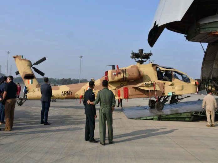 Army receives final batch of Apache AH-64E attack helicopters, to be deployed in Jodhpur Army receives final batch of Apache AH-64E attack helicopters, to be deployed in Jodhpur