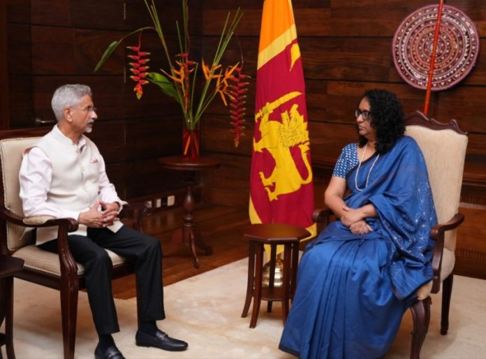 EAM Jaishankar meets Sri Lanka PM Harini Amarasuriya