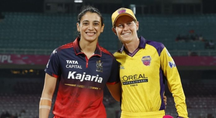 WPL 2026 : रॉयल चैलेंजर्स बेंगलुरु और यूपी वॉरियर्स के बीच मुकाबला आज