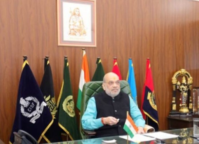 केंद्रीय गृह मंत्री अमित शाह ने वीडियो कॉन्फ्रेंस के माध्यम से एनएसजी के राष्ट्रीय आईईडी डेटा प्रबंधन प्रणाली का किया उद्घाटन