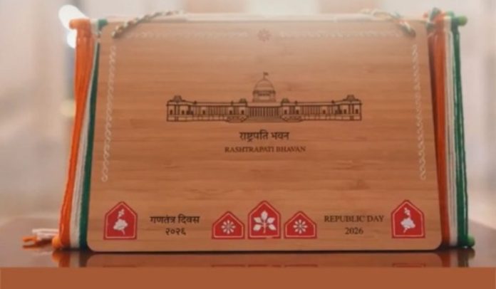 राष्ट्रपति मुर्मू ने ‘एट-होम’ निमंत्रण पत्र की झलक साझा की