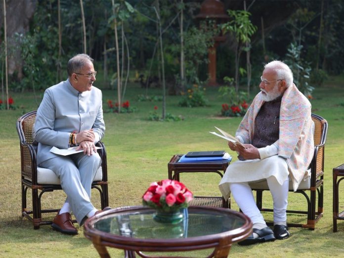 Ladakh LG Kavinder Gupta meets PM Modi