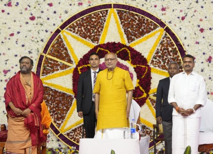 उपराष्ट्रपति सी.पी. राधाकृष्णन ने वेल्लोर में श्री शक्ति अम्मा के स्वर्ण जयंती समारोह में भाग लिया