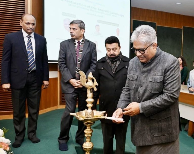 केंद्रीय पर्यावरण मंत्री भूपेंद्र यादव ने अरावली परिदृश्य के पारिस्थितिक पुनर्स्थापन पर राष्ट्रीय सम्मेलन का किया उद्घाटन