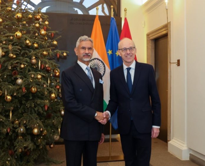 EAM Dr. S Jaishankar meets Luxembourg PM Luc Frieden to strengthen India-EU ties
